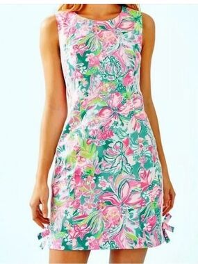 Lilly Pulitzer Floral Dress, Size 8 NWOT